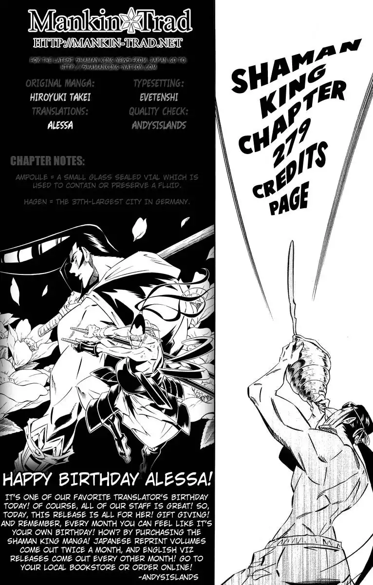 Shaman King Chapter 279 18